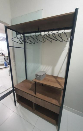 Kitnet com Wi-Fi e garagem privativa